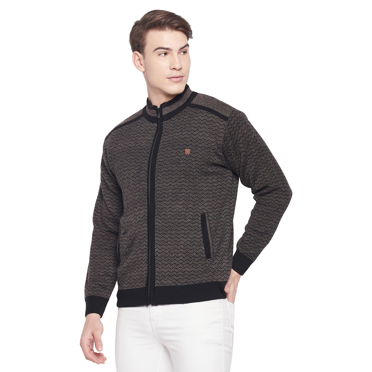 Duke Urban Men Full Sleeve Zipper Sweater (SDS2083)