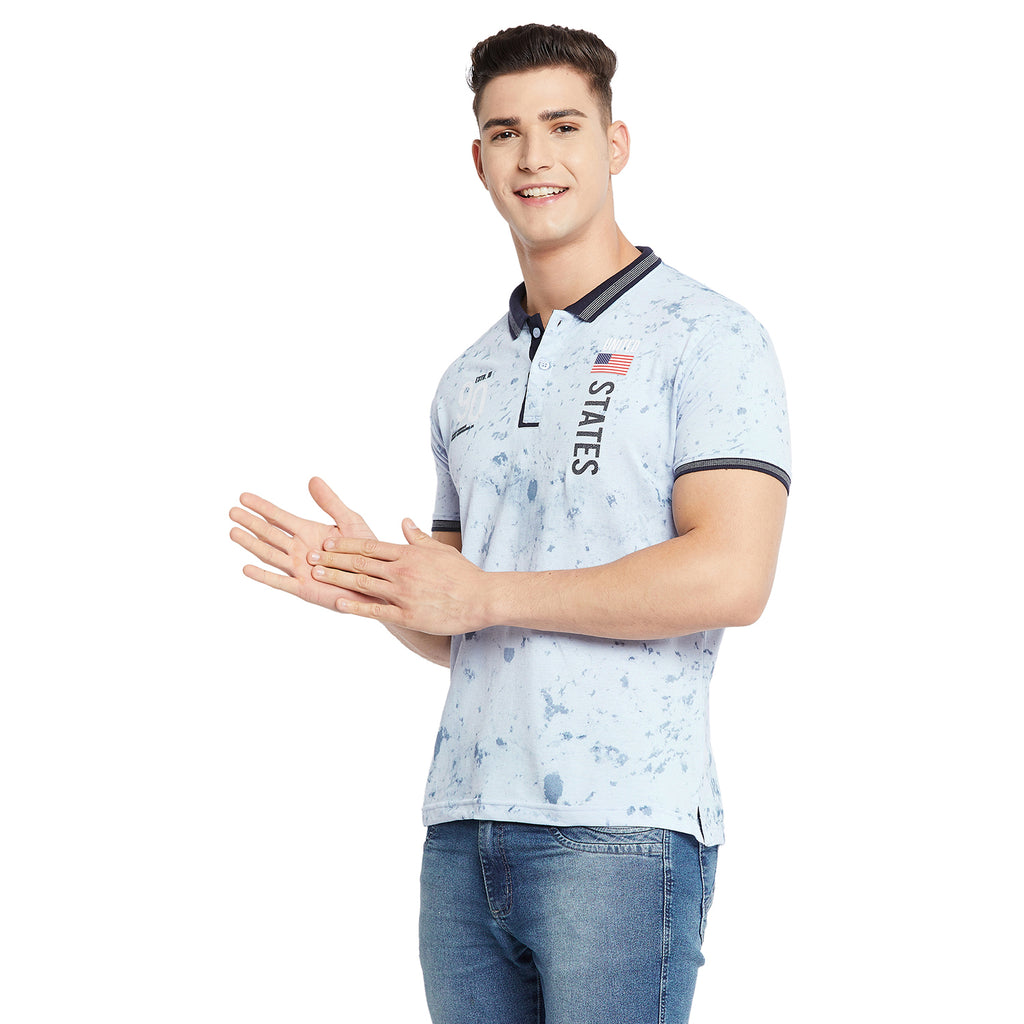 Duke Stardust Men Half Sleeve Cotton T-shirt (LF5461)