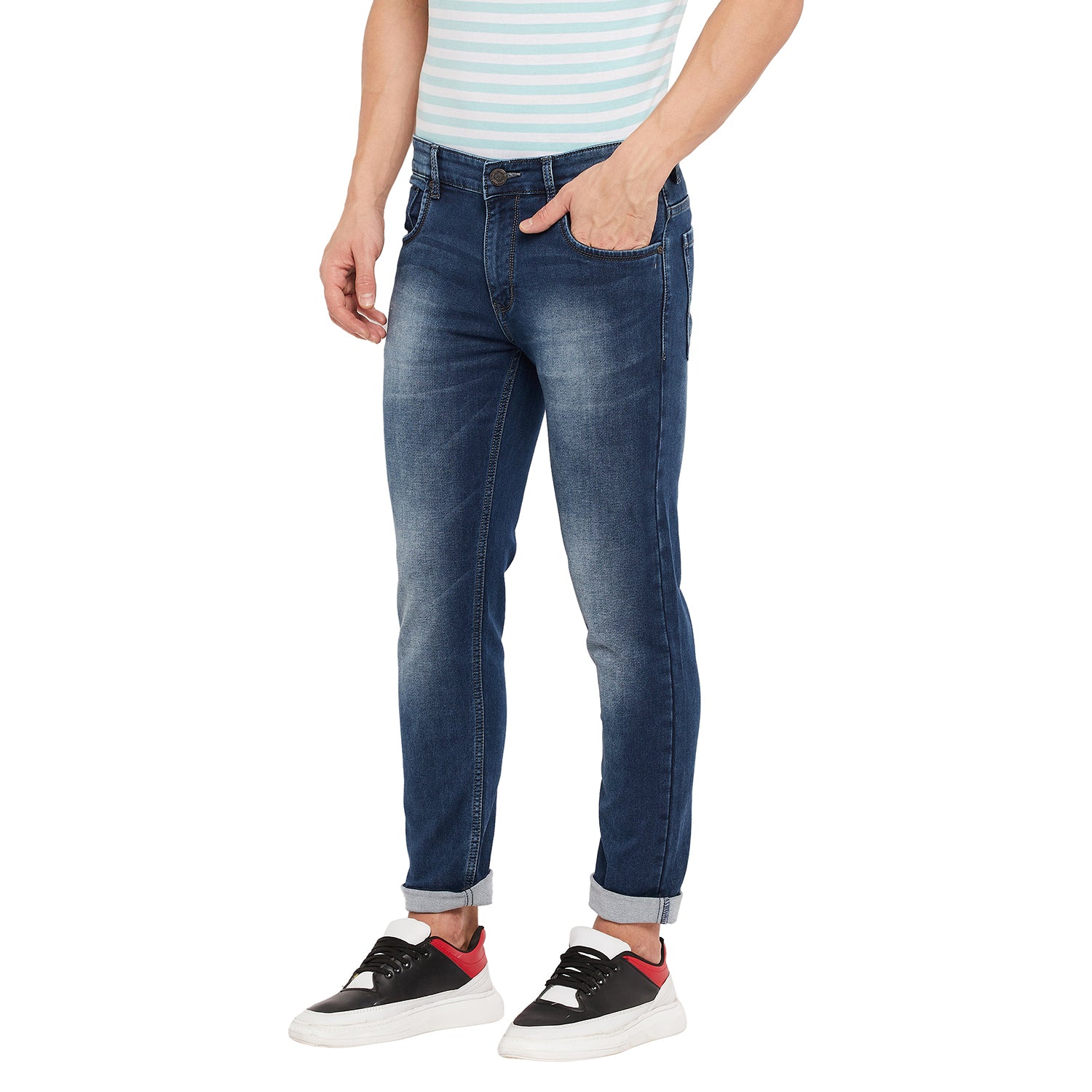 Duke Urban Men Slim Fit Stretchable Jeans (SDD5123R)
