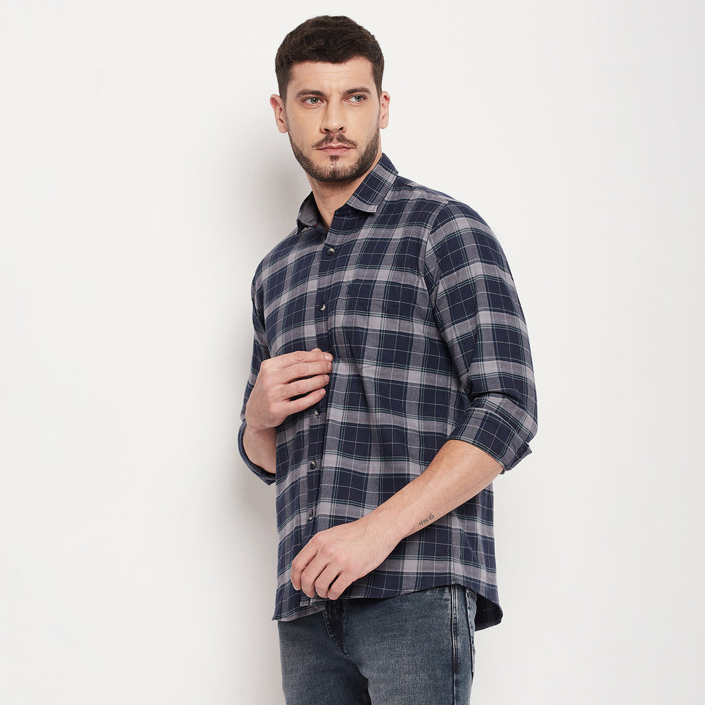 Duke Stardust Men Full Sleeve Cotton Shirt (SDO8CKOA)