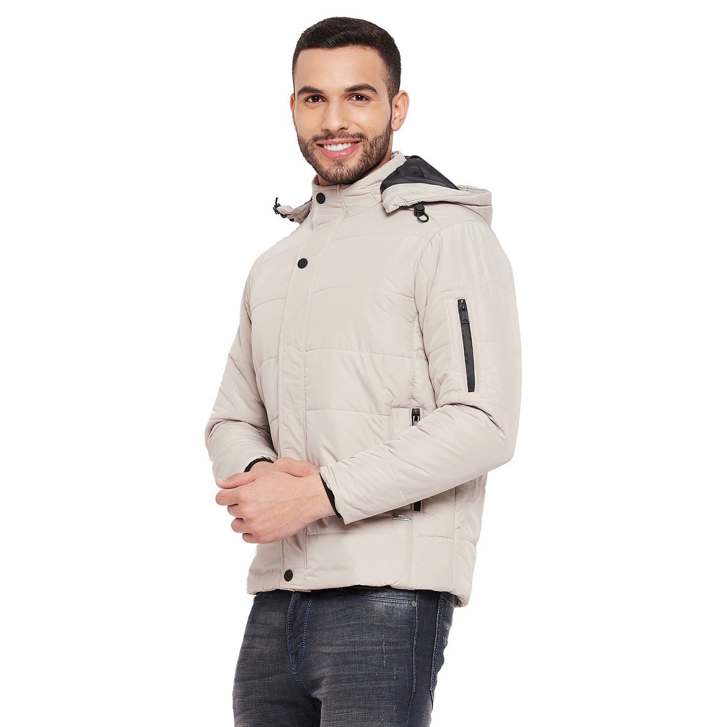 Duke Urban Men Full Sleeve Hooded Jacket (SDZ1086)