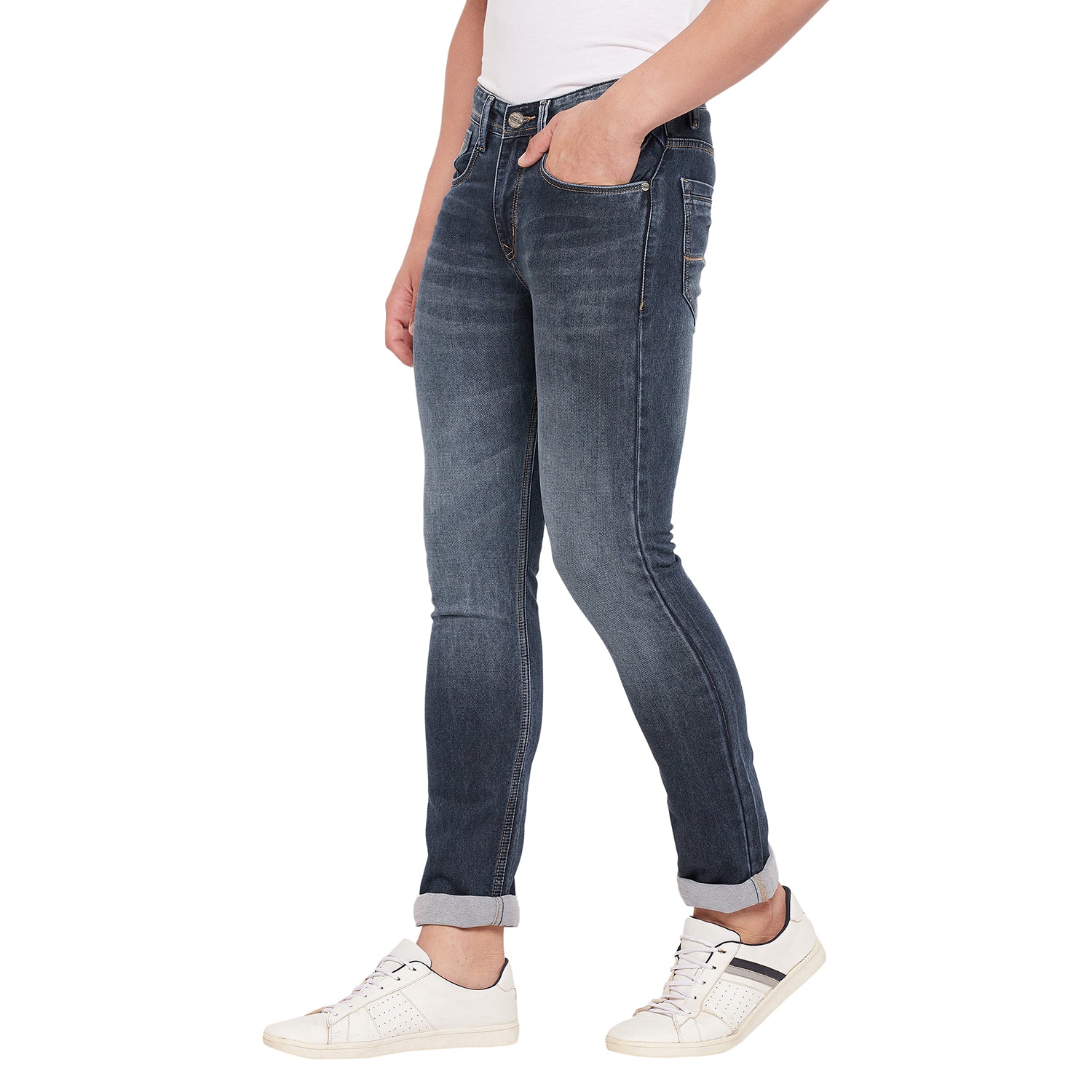 Duke Stardust Men Stretchable Slim Fit Jeans (SDD5345R)