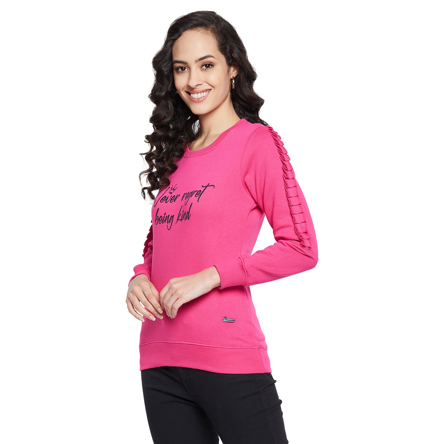 Duke Urban Women Full Sleeve Round Neck Sweatshirt (LFX833)