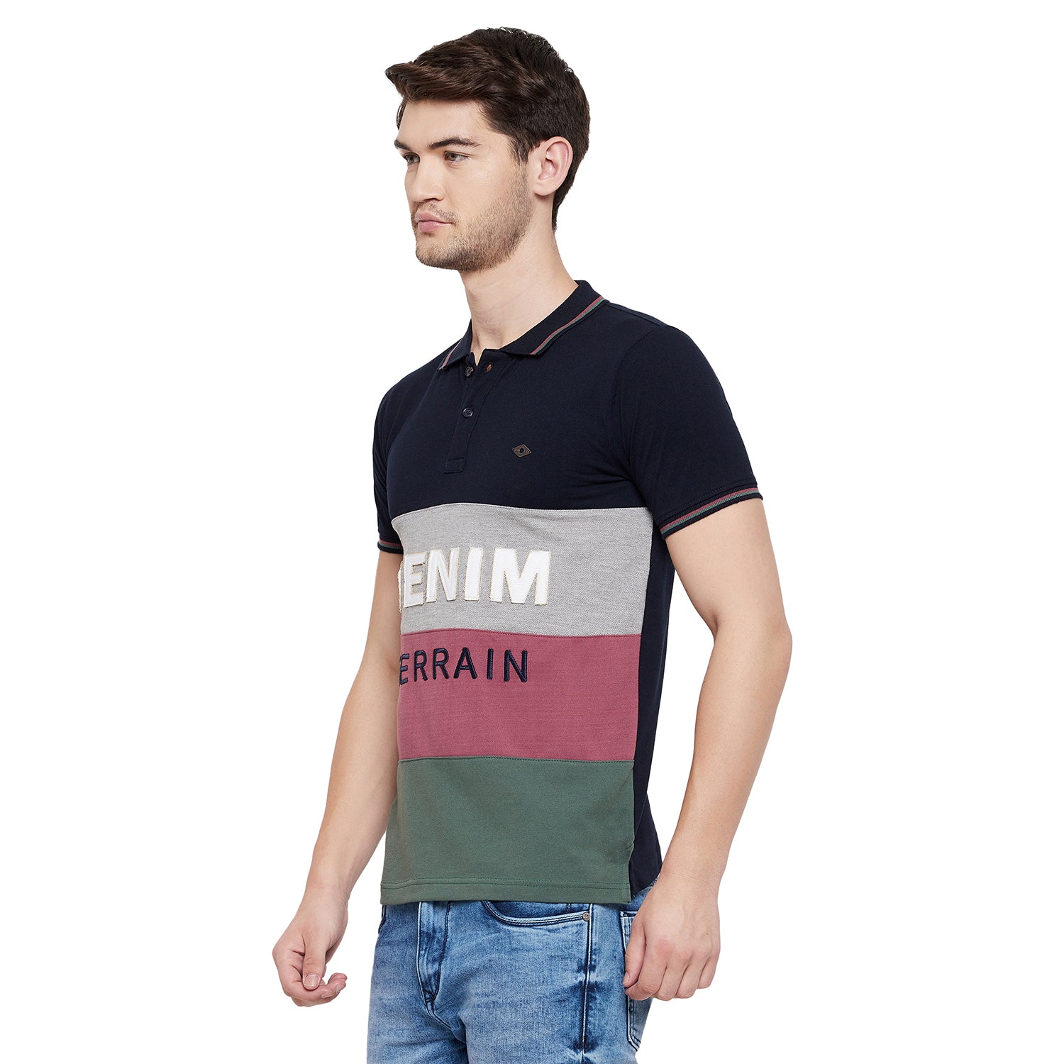 Duke Stardust Men Half Sleeve Cotton T-shirt (LQ3763)