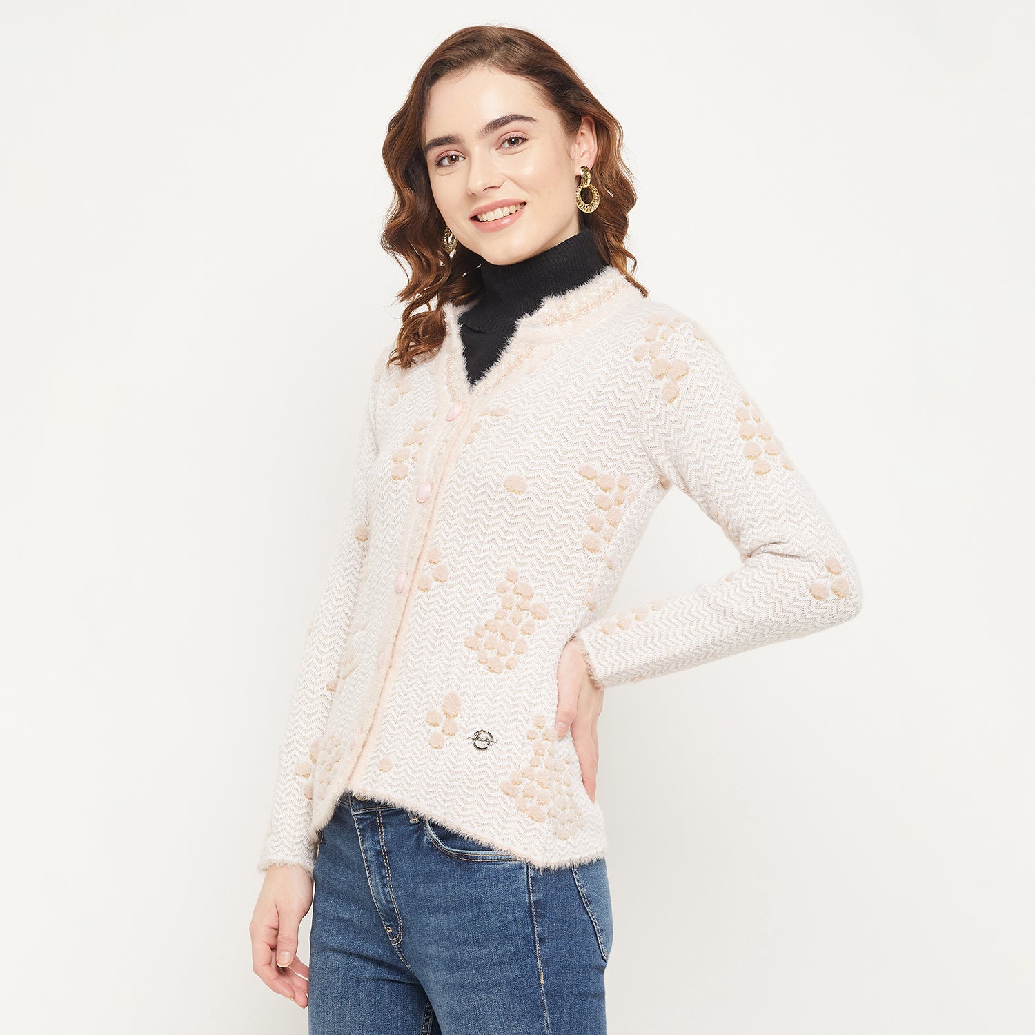 Duke Urban Women Self Design Cardigan (SDS1041)
