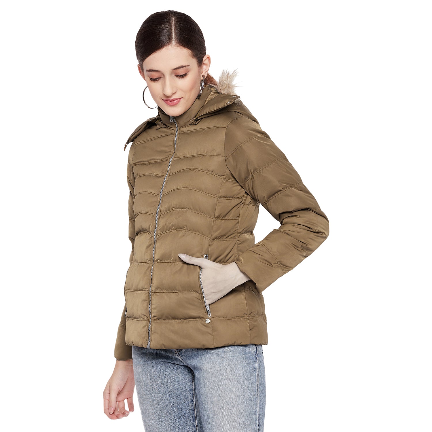 Duke Urban Women Full Sleeve Jacket (SDZ6709)