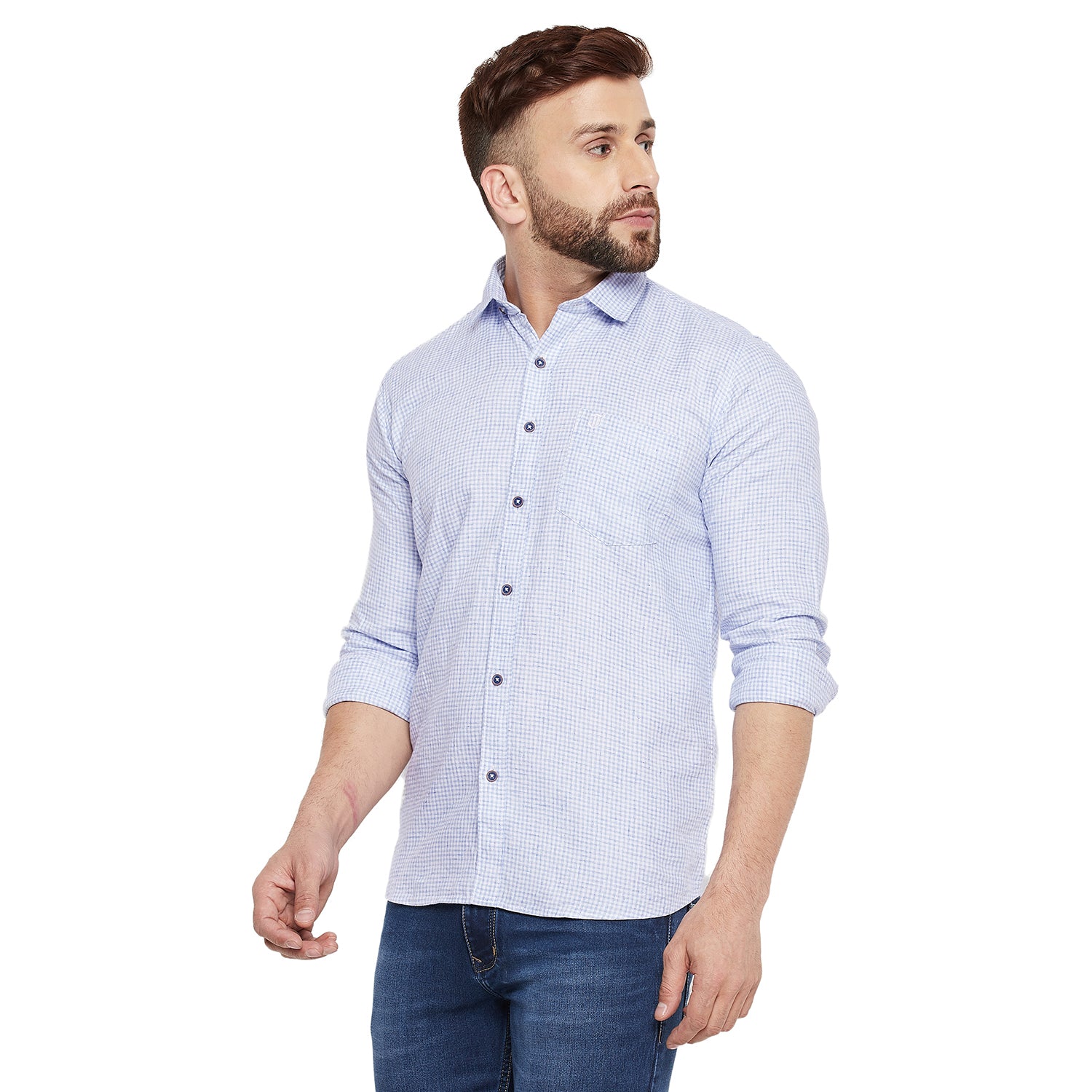 Duke Stardust Men Full Sleeve Cotton Shirt (SDO8CKCS)