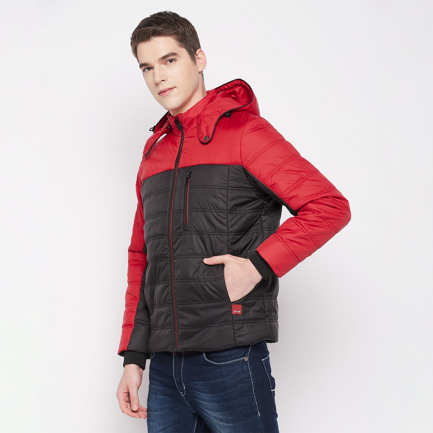 Duke Urban Men Full Sleeve Hooded Jacket (SDZ1071)