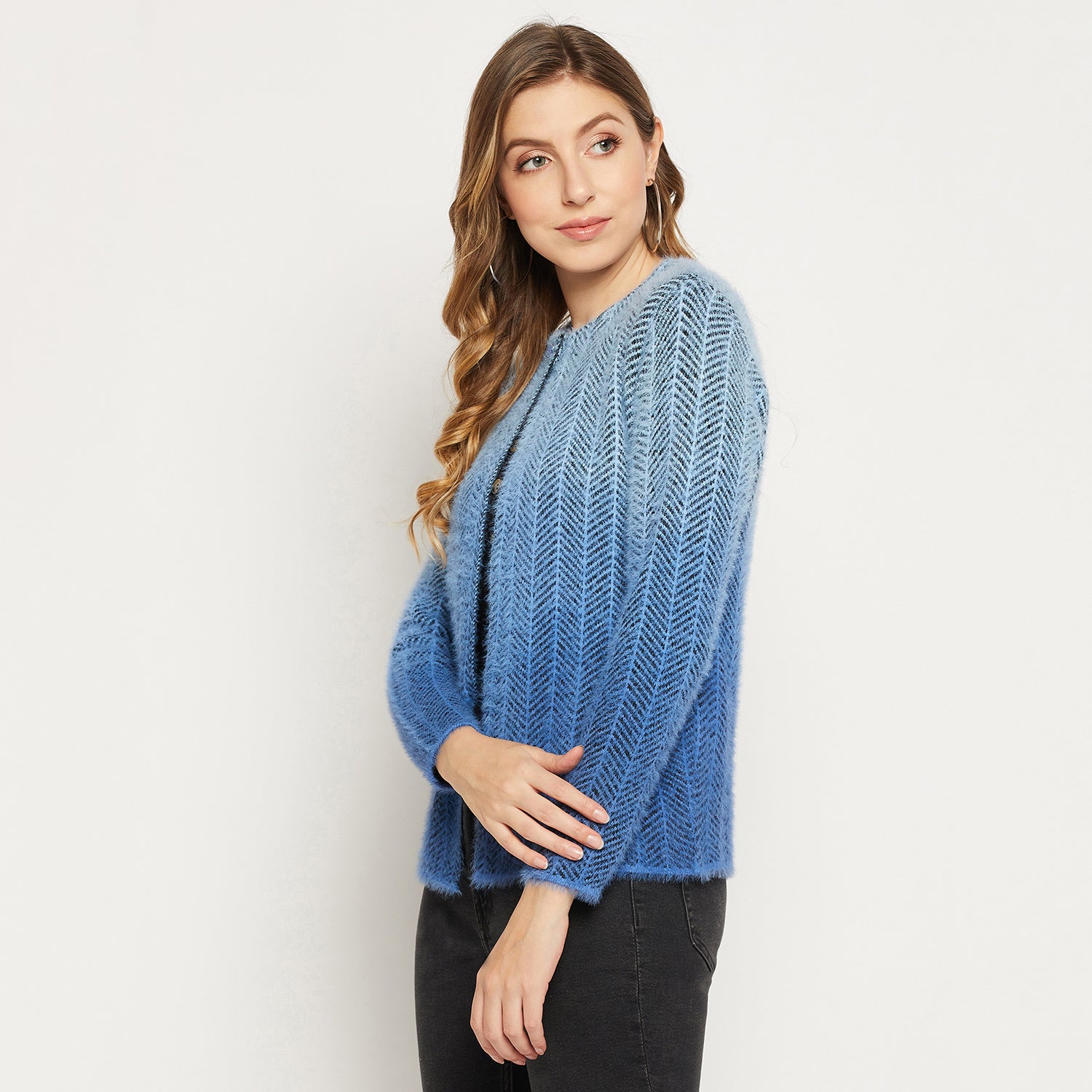 Duke Stardust Women Full Sleeve Cardigan (SDS1044)