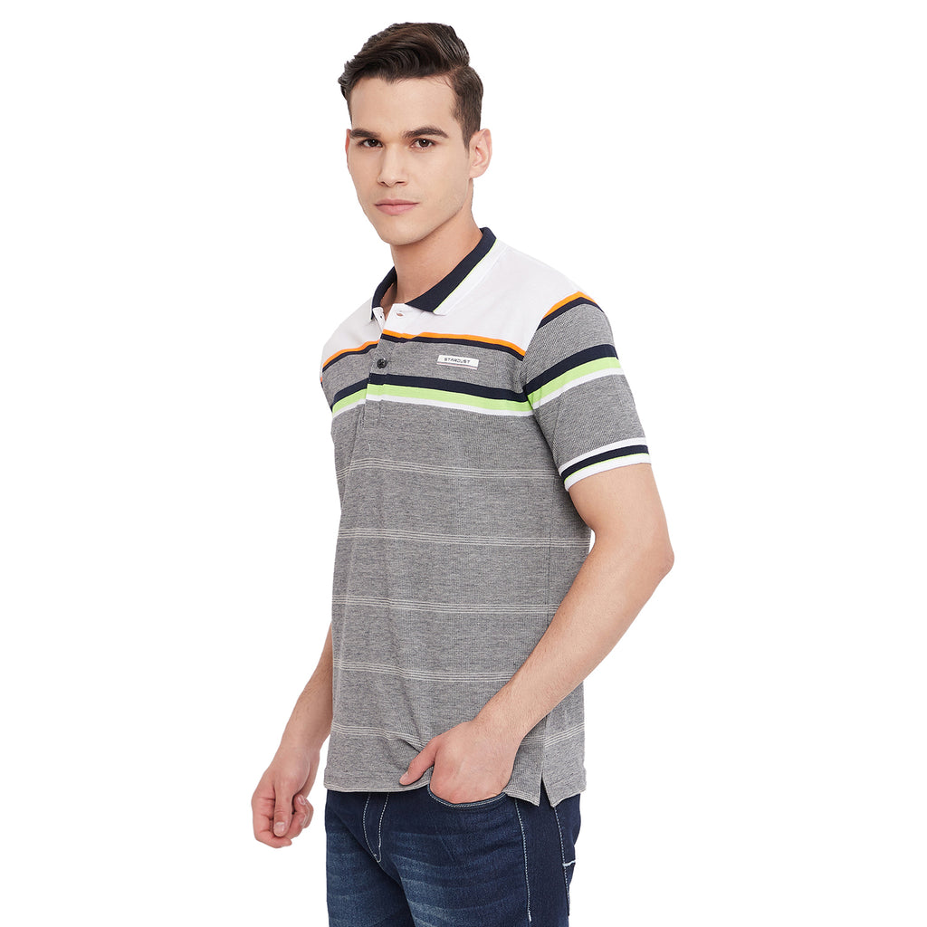 Duke Stardust Men Half Sleeve Cotton T-Shirt (LF5392)