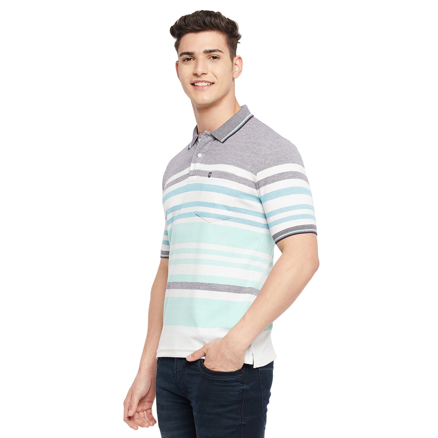 Duke Stardust Men Half Sleeve Cotton T-Shirt (LF5396)