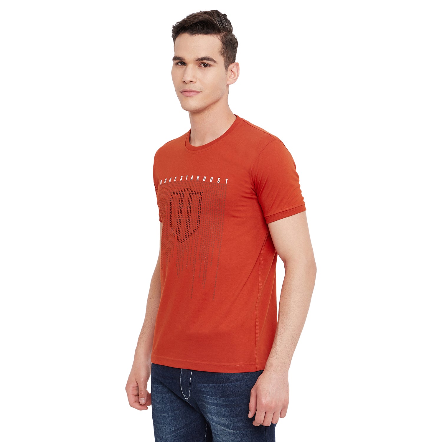 Duke Stardust Men Half Sleeve Cotton T-Shirt (MTLF331)