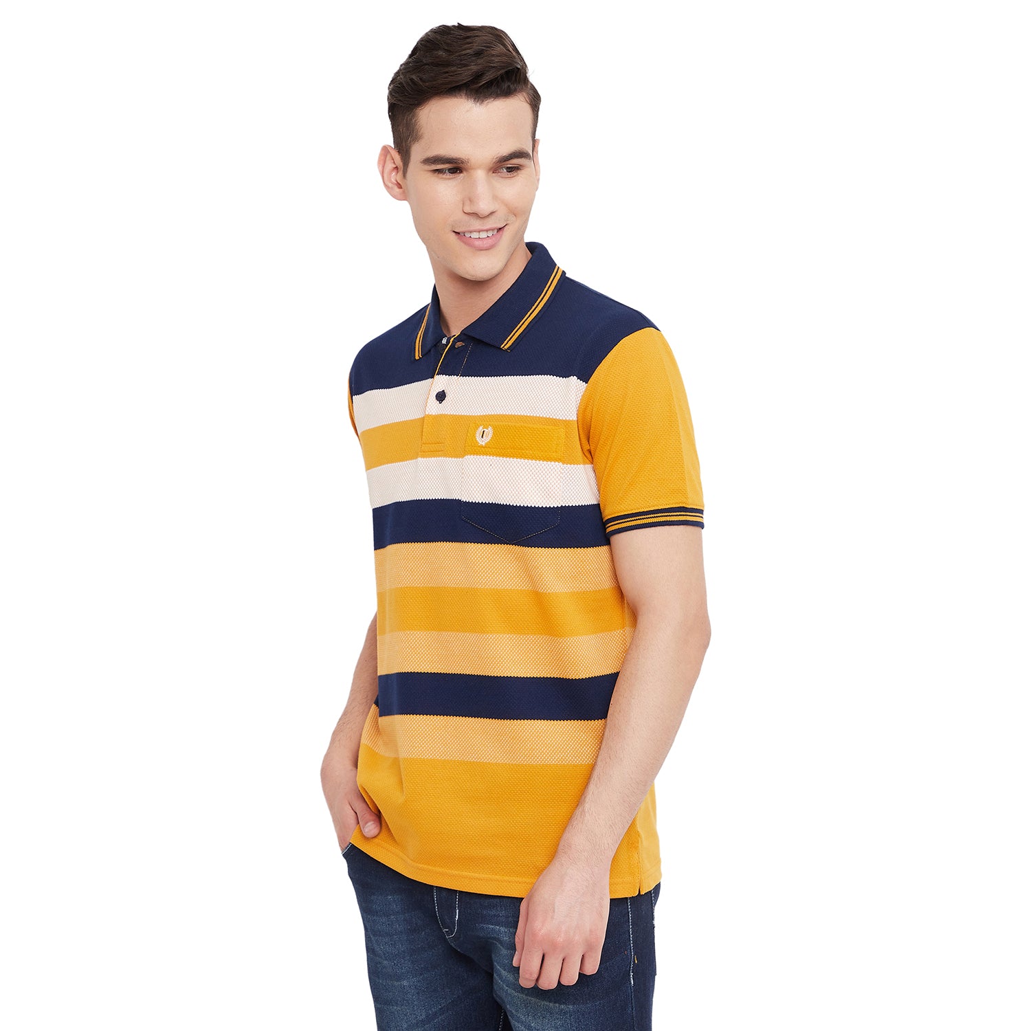 Duke Stardust Men Half Sleeve Cotton T-Shirt (LF5317)