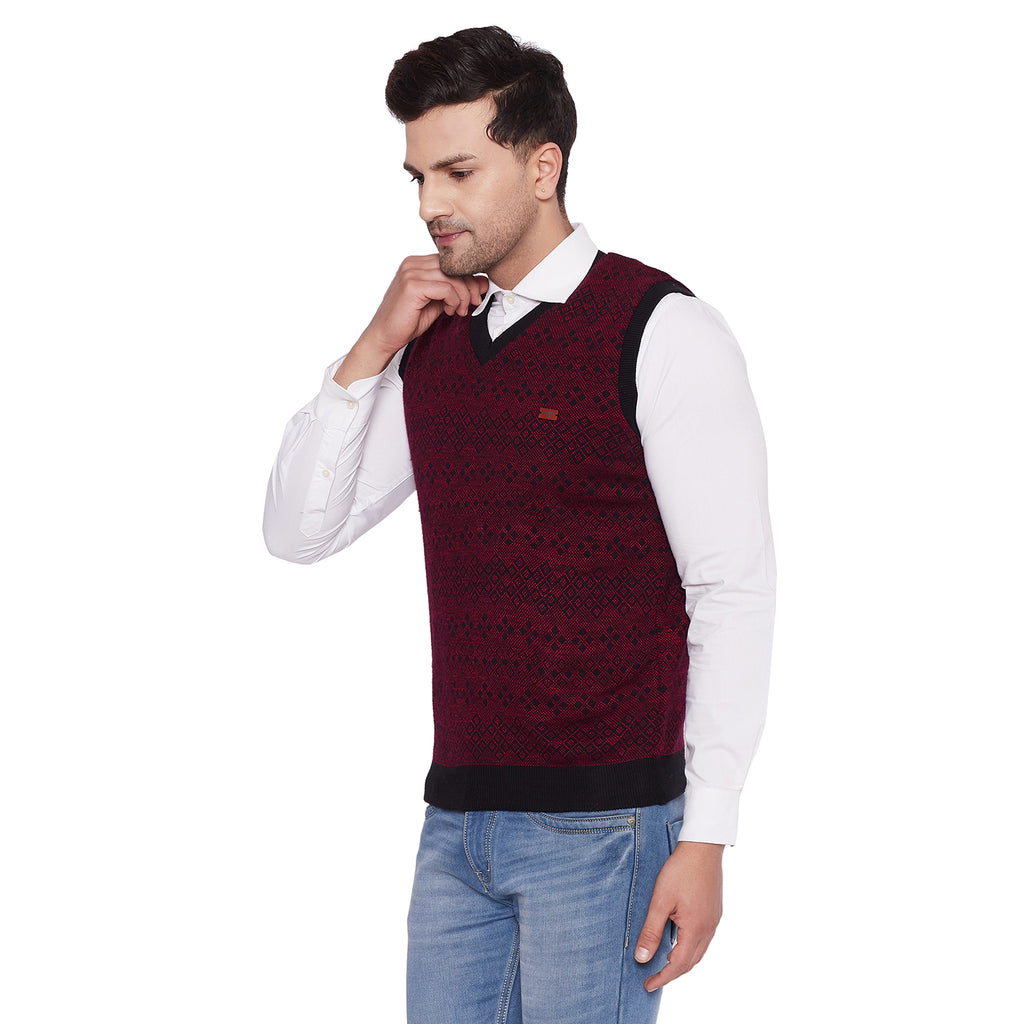 Duke Stardust Men Sleeveless Reversible Sweater (SDS618)