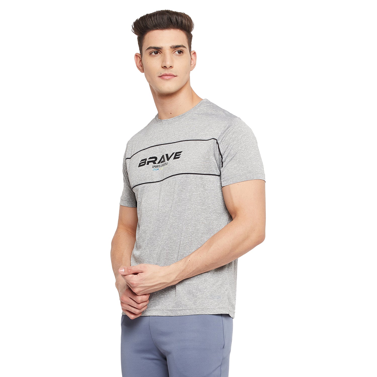Duke Stardust Men Half Sleeve Sports T-shirt (GD1155)