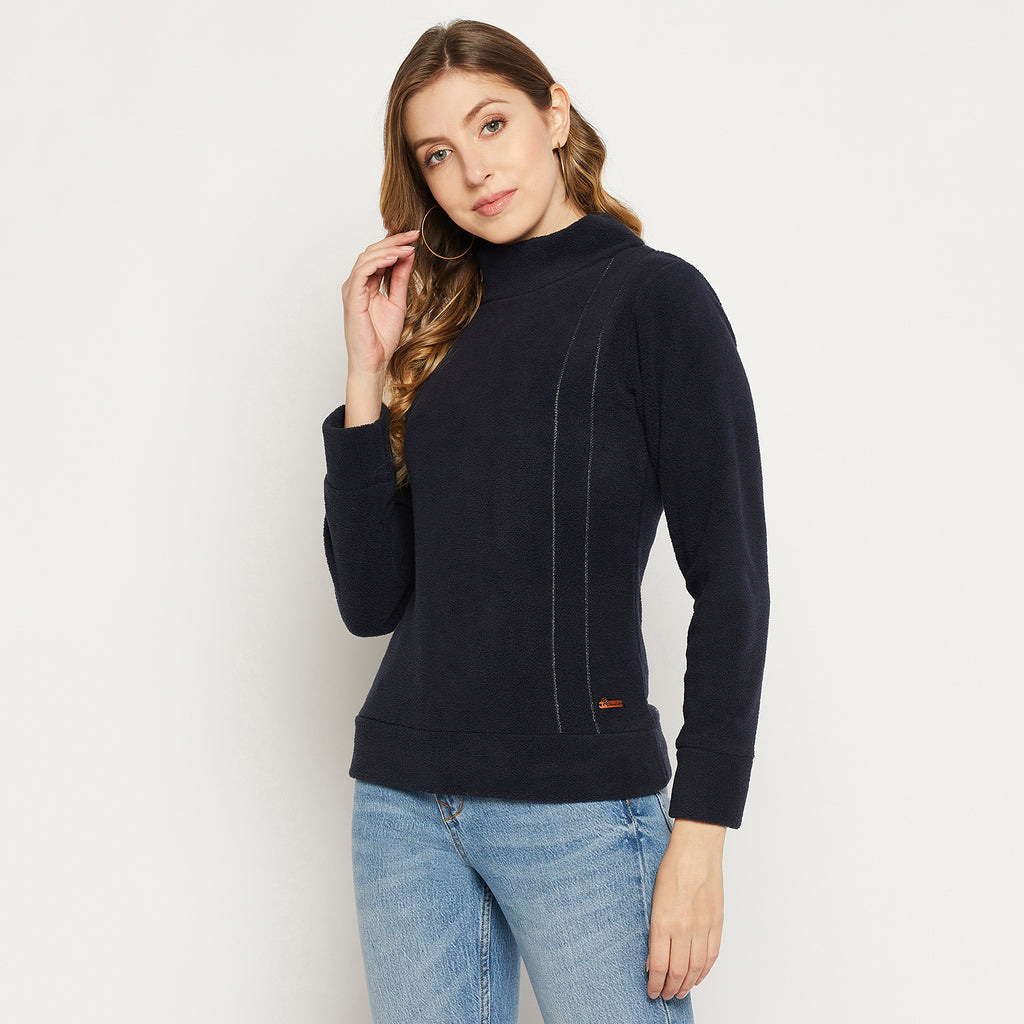 Duke Stardust Women High Neck Sweatshirt (LFX803)