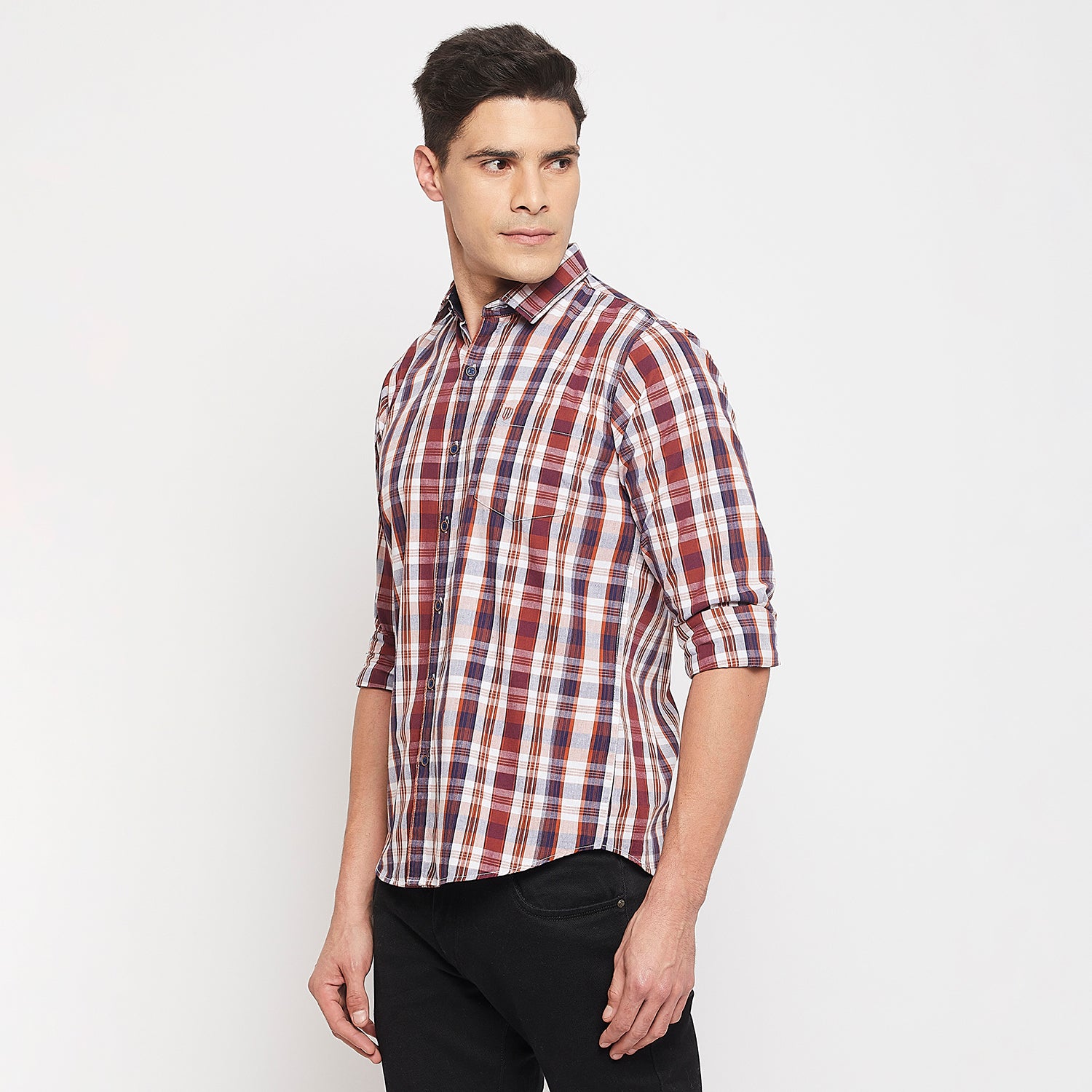 Duke Urban Men Full Sleeve Cotton Shirt (SDO5CKQ)