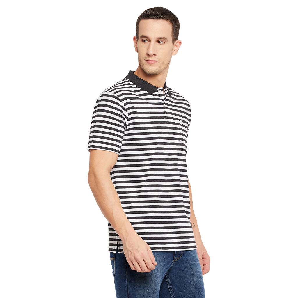 Duke Stardust Men Half Sleeve Cotton T-shirt (MTLF346)