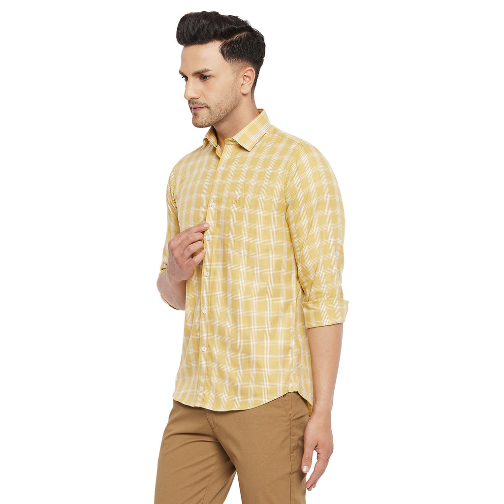 Duke Stardust Men Full Sleeve Cotton Shirt (SDO9CKTA)