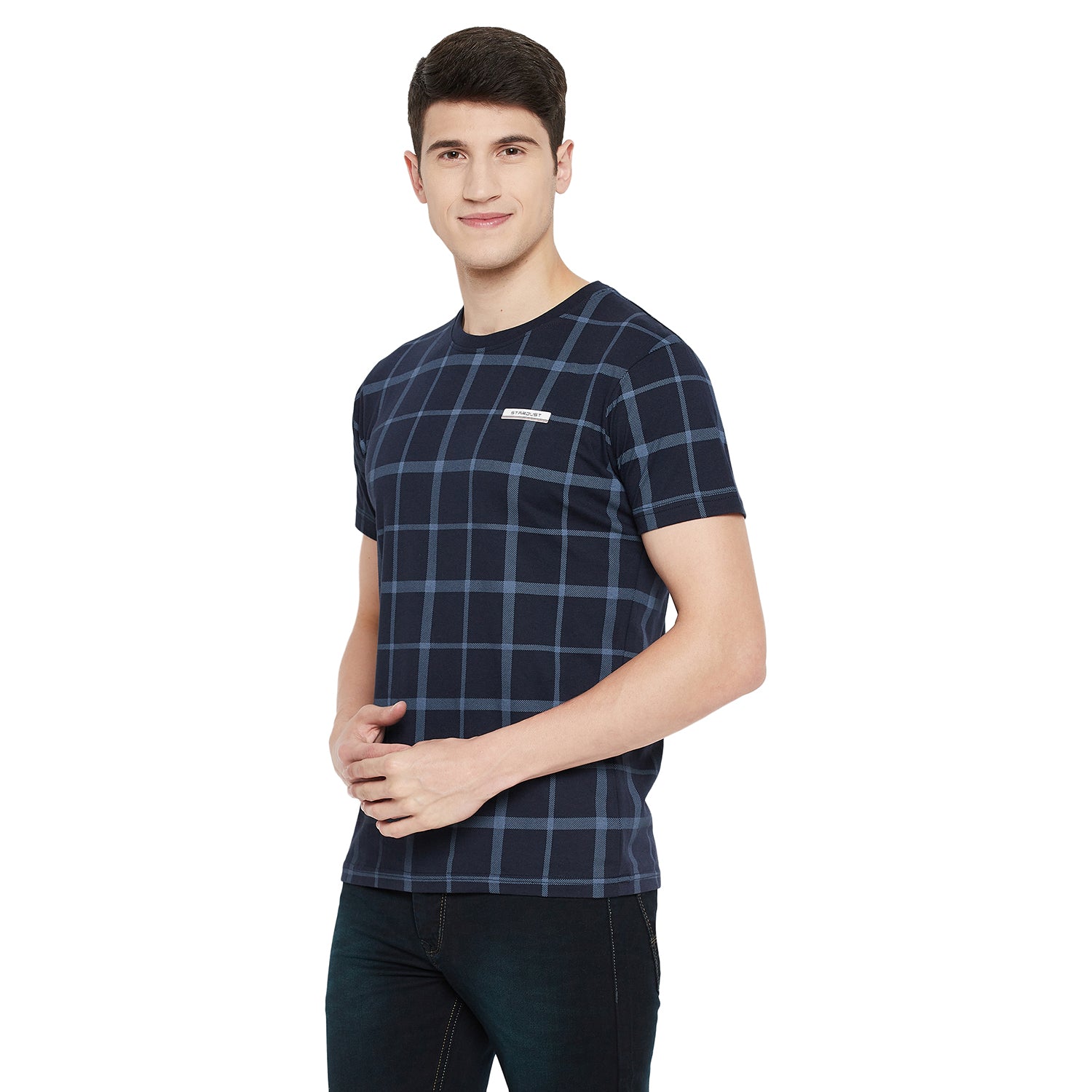 Duke Stardust Men Half Sleeve Cotton T-shirt (LF5211)