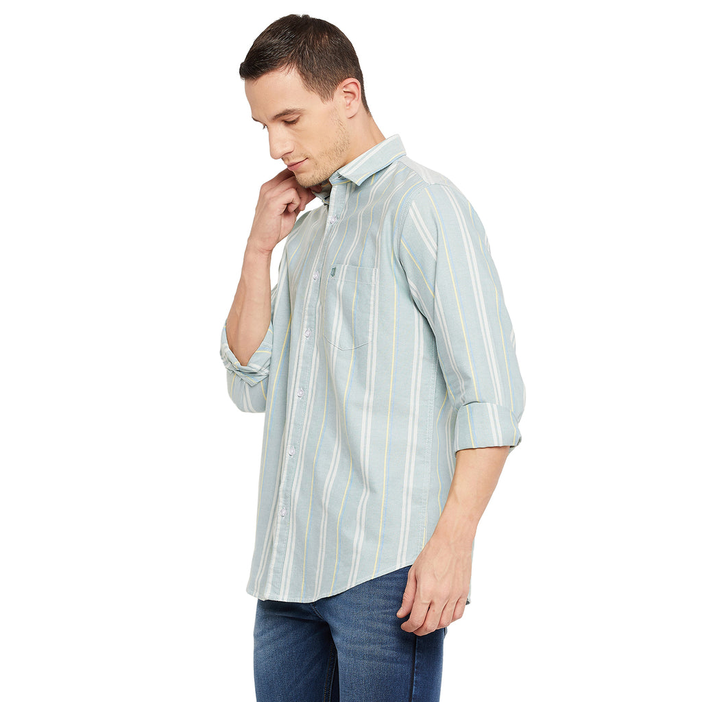 Duke Stardust Men Full Sleeve  Cotton Shirt (SDO5STC)