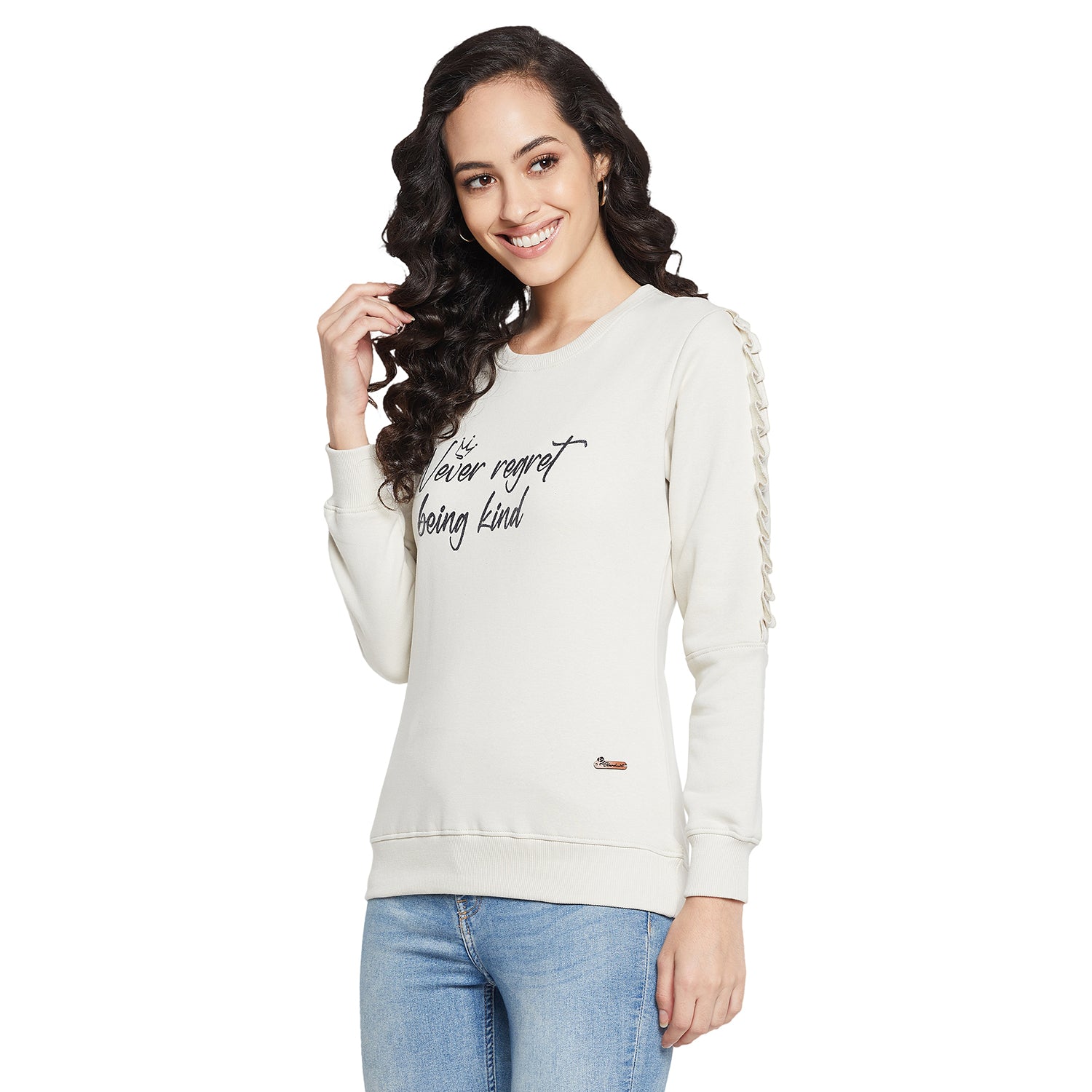 Duke Urban Women Full Sleeve Round Neck Sweatshirt (LFX833)
