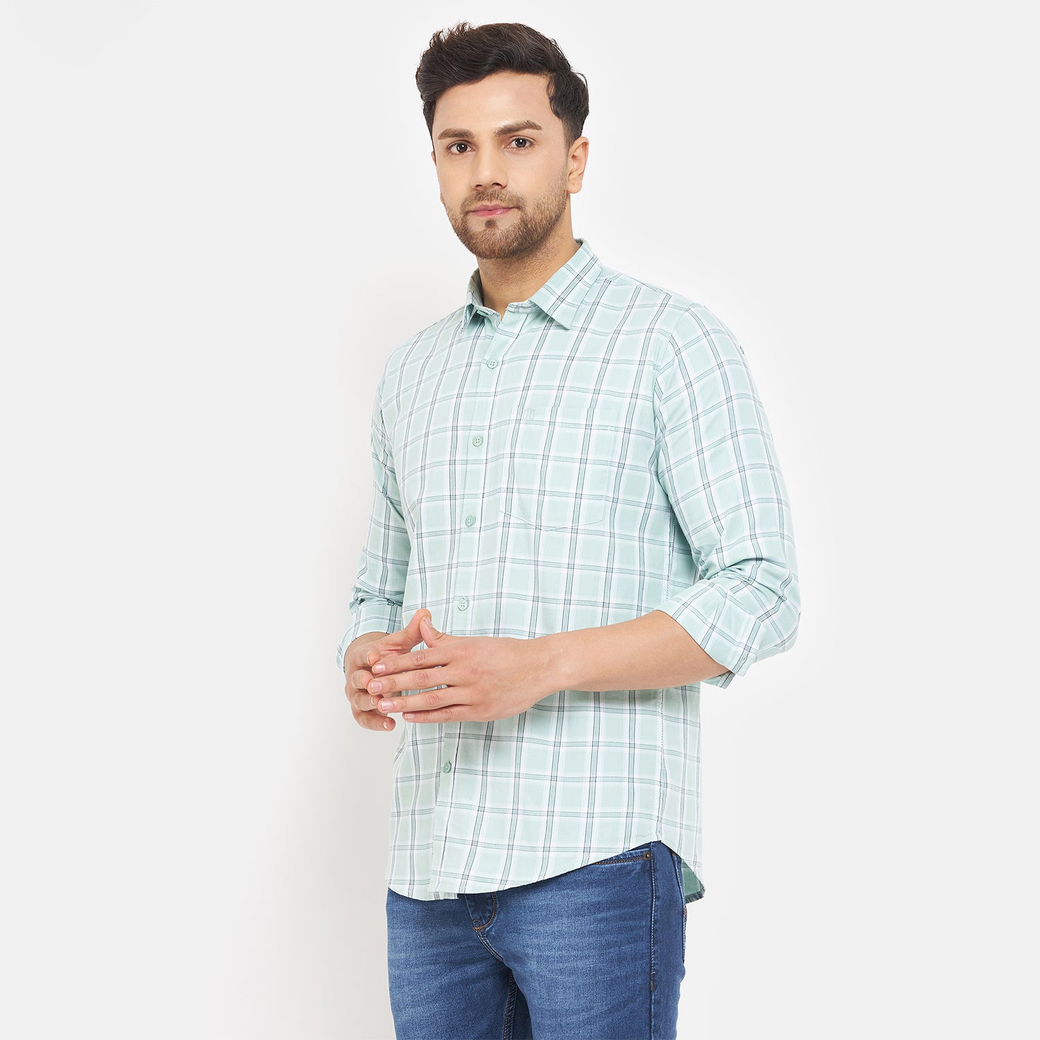 Duke Urban Men Full Sleeve Cotton Shirt (SDO7CKTX)