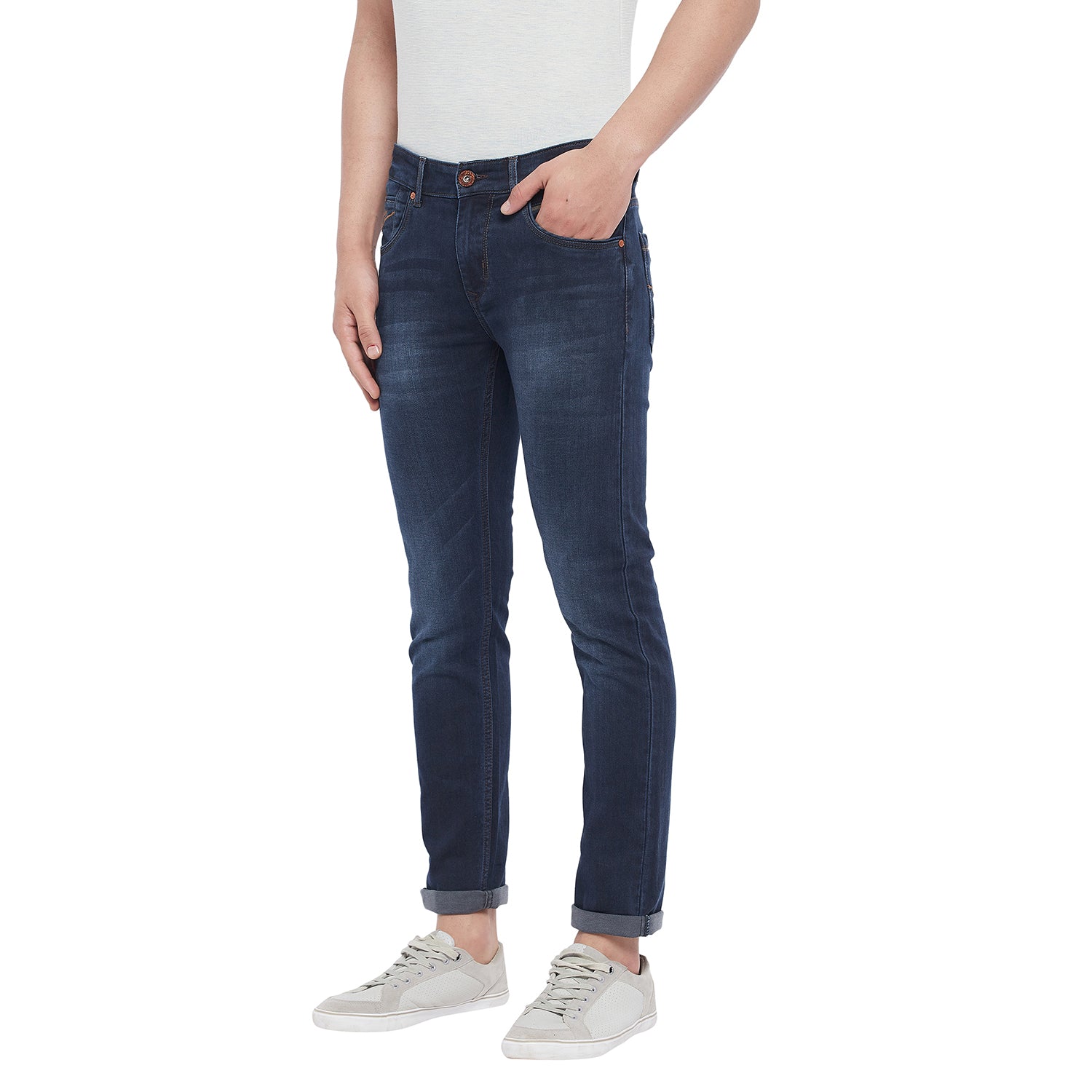 Duke Stardust Men Slim Fit Stretchable Jeans (SDD5112)