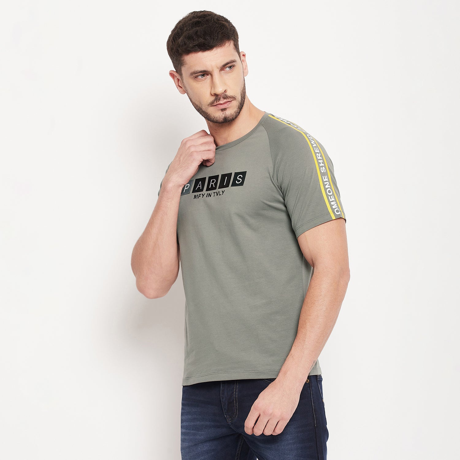 Duke Urban Men Half Sleeve Cotton T-shirt (LF5157)