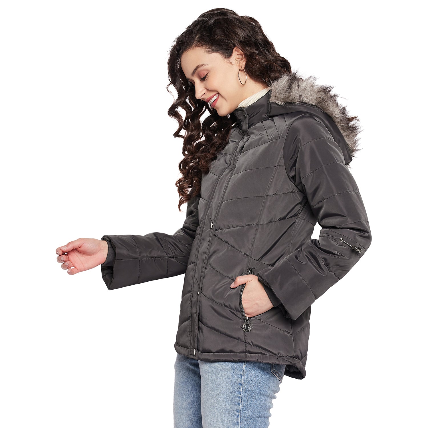 Duke Urban Women Hooded Jacket (SDZ1909)