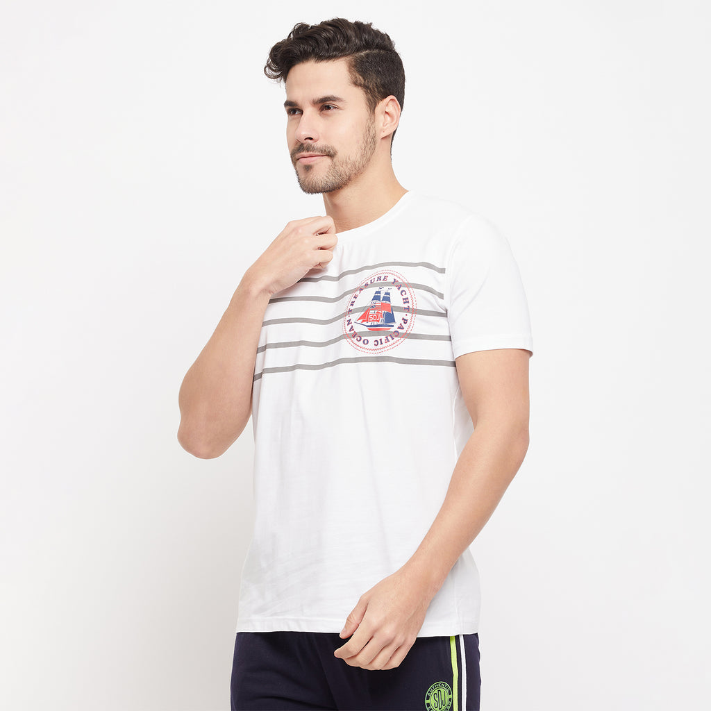 Duke Stardust Men Half Sleeve Cotton T-shirt (LF5833)