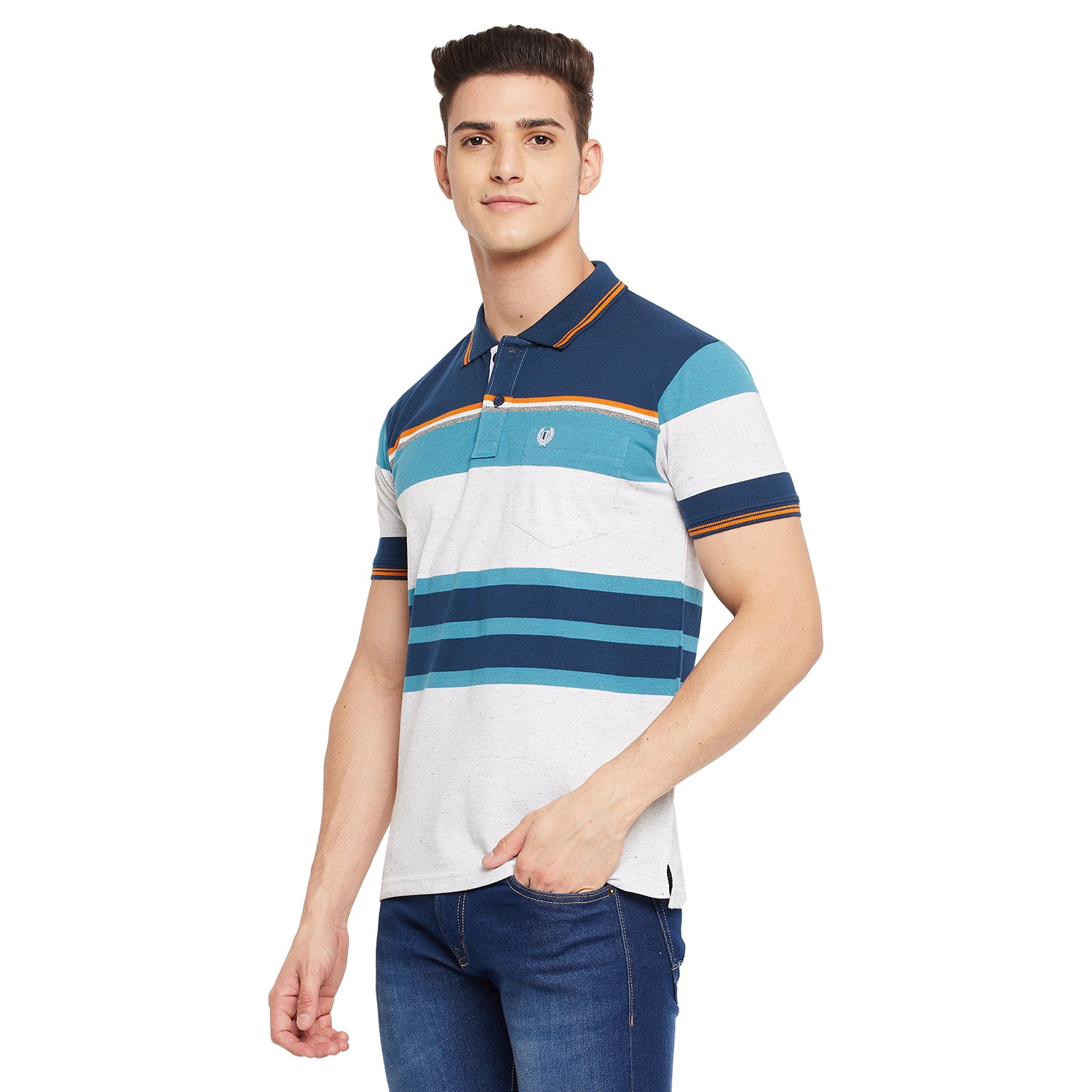 Duke Stardust Men Half Sleeve Cotton T-shirt (LF5315)