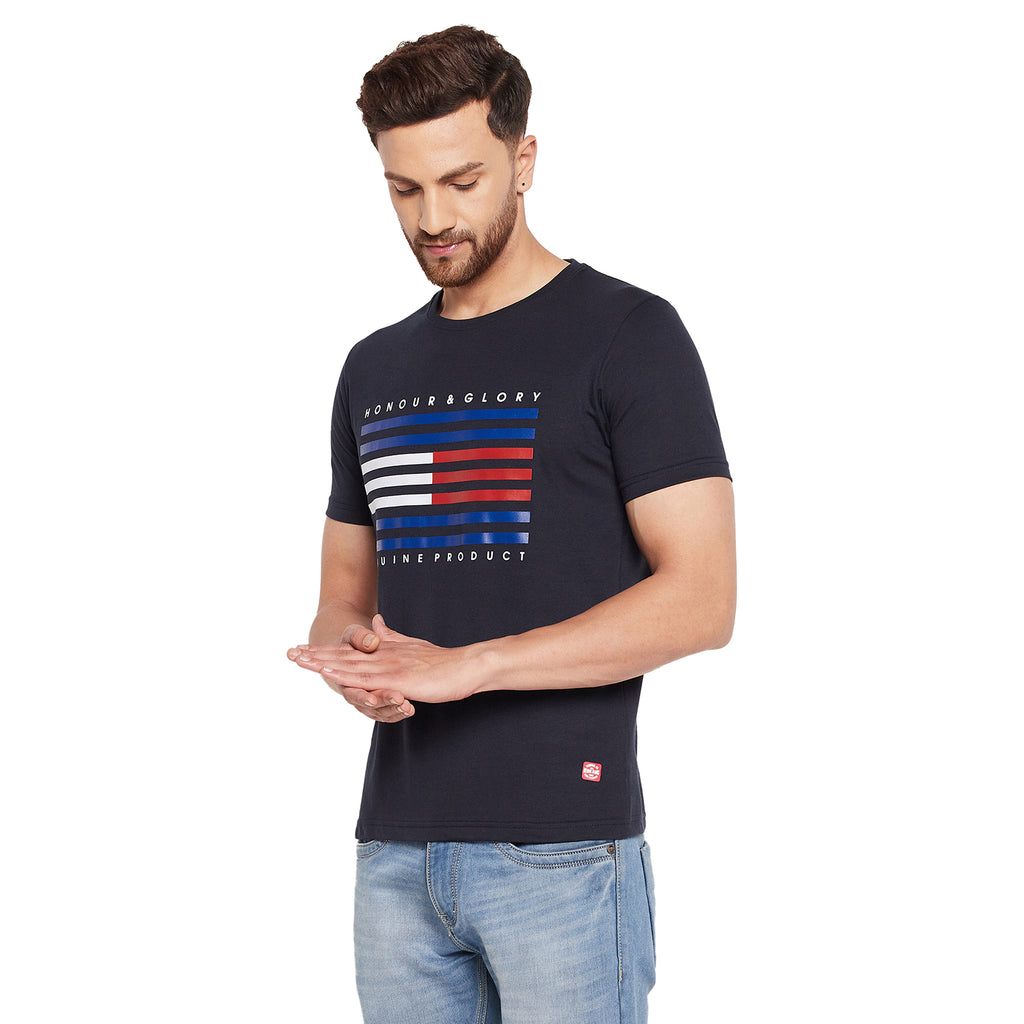 Duke Stardust Men Half Sleeve Cotton T-shirt (LF5432)