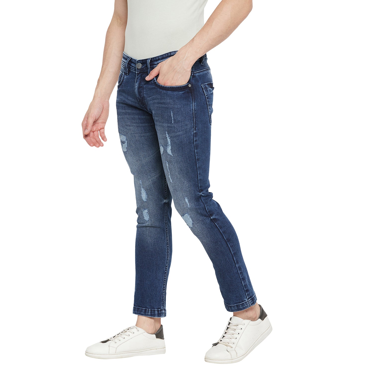 Duke Urban Men Slim Fit Stretchable Jeans (SDD5150Q)