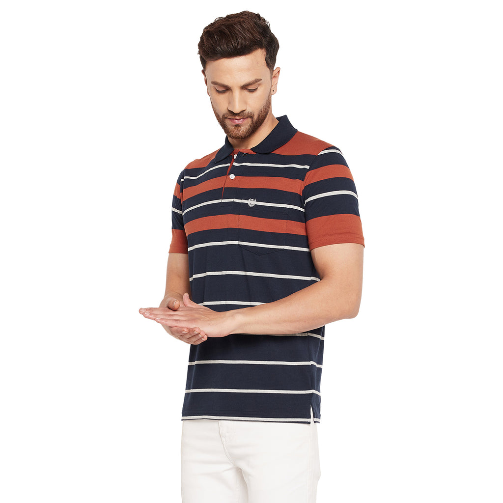 Duke Stardust Men Half Sleeve Cotton T-shirt (MTLF356)