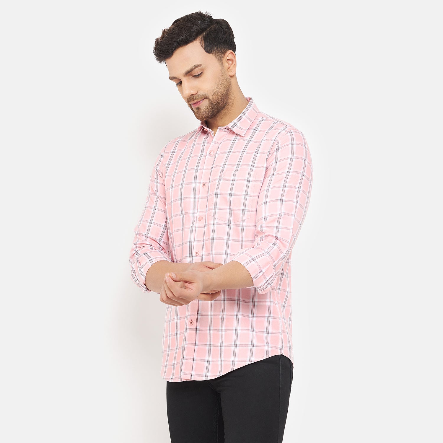 Duke Urban Men Full Sleeve Cotton Shirt (SDO7CKTX)