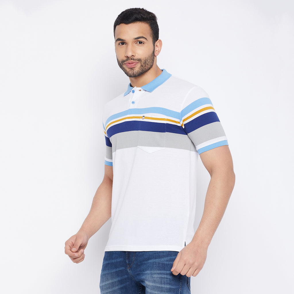 Duke Stardust Men Half Sleeve Cotton T-shirt (LF7092)