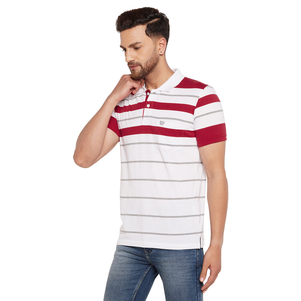 Duke Stardust Men Half Sleeve Cotton T-shirt (MTLF356)