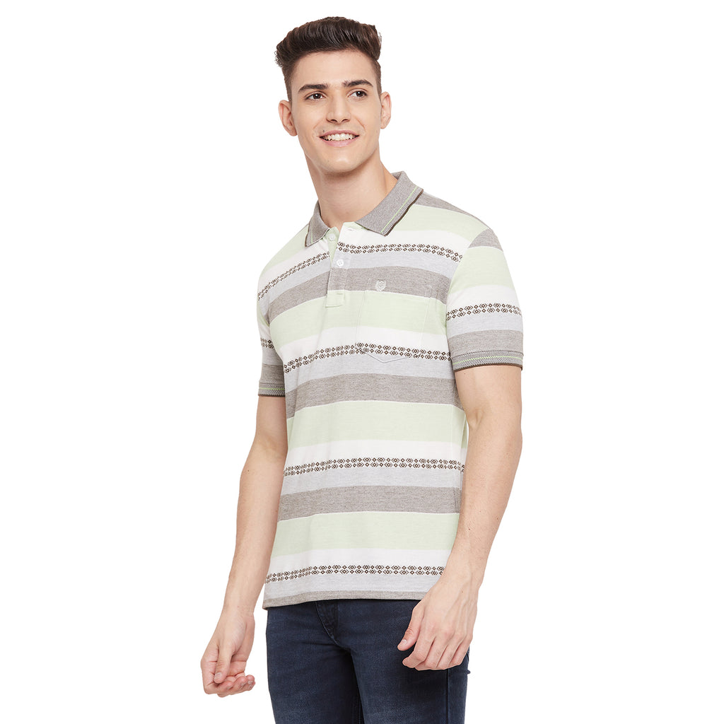 Duke Stardust Men Half Sleeve Cotton T-shirt (LF5394)
