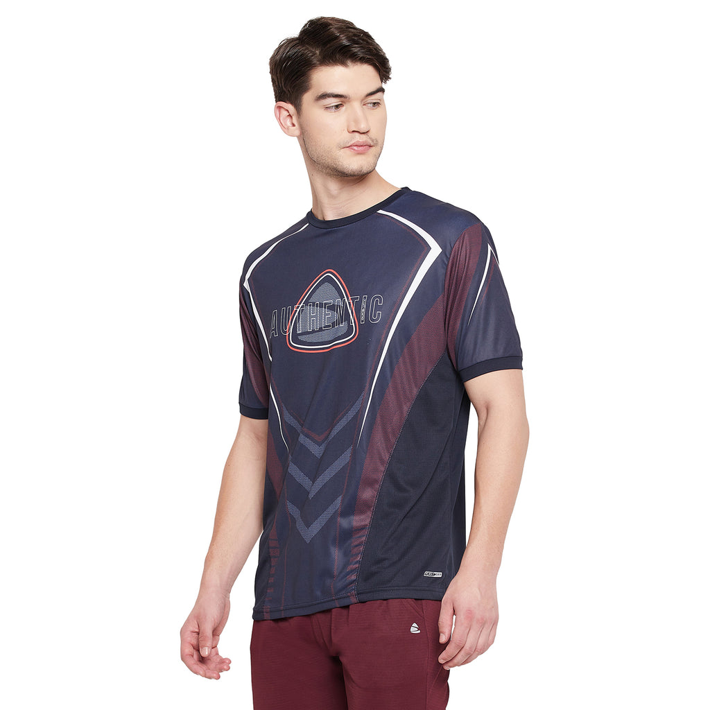 Duke Urban Men Half Sleeve Sports T-shirt (GD1168)