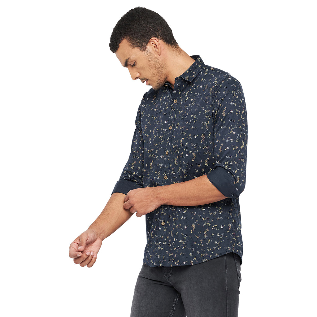 Duke Stardust Men Full Sleeve Cotton Shirt (SDO8PRSK)