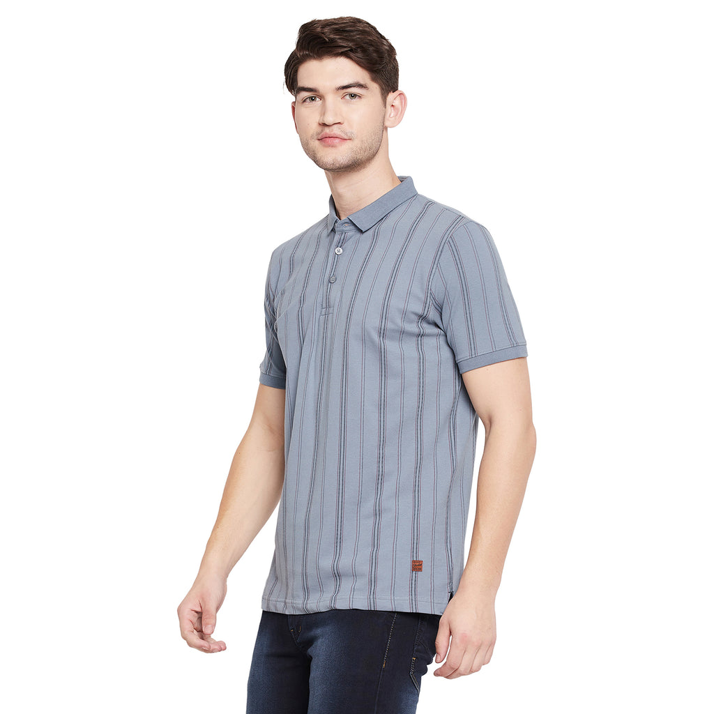 Duke Stardust Men Half Sleeve Cotton T-shirt (LF5332)