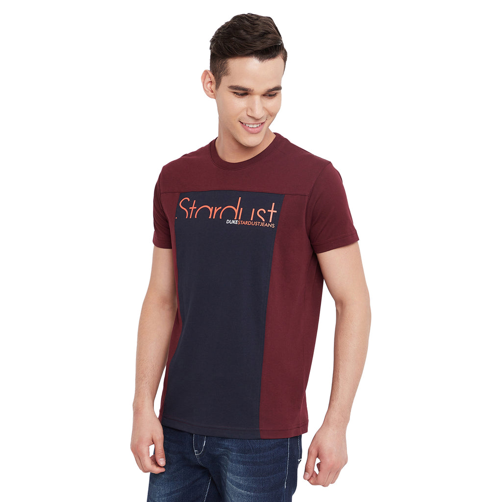 Duke Stardust Men Half Sleeve Cotton T-shirt (LF5224)