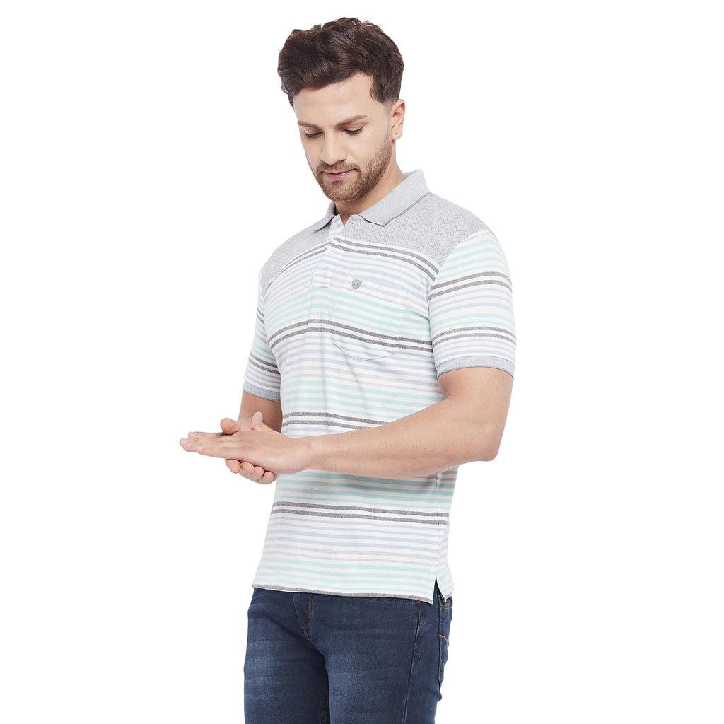 Duke Stardust Men Half Sleeve Cotton T-Shirt (LF5139)