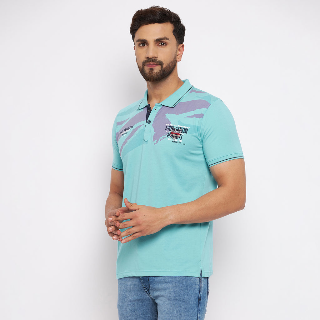 Duke Stardust Men Half Sleeve Cotton T-shirt (LF4780)