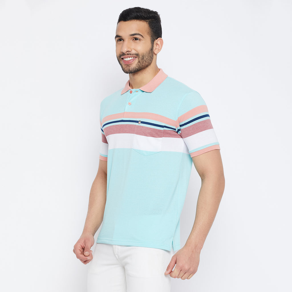 Duke Stardust Men Half Sleeve Cotton T-shirt (LF7092)