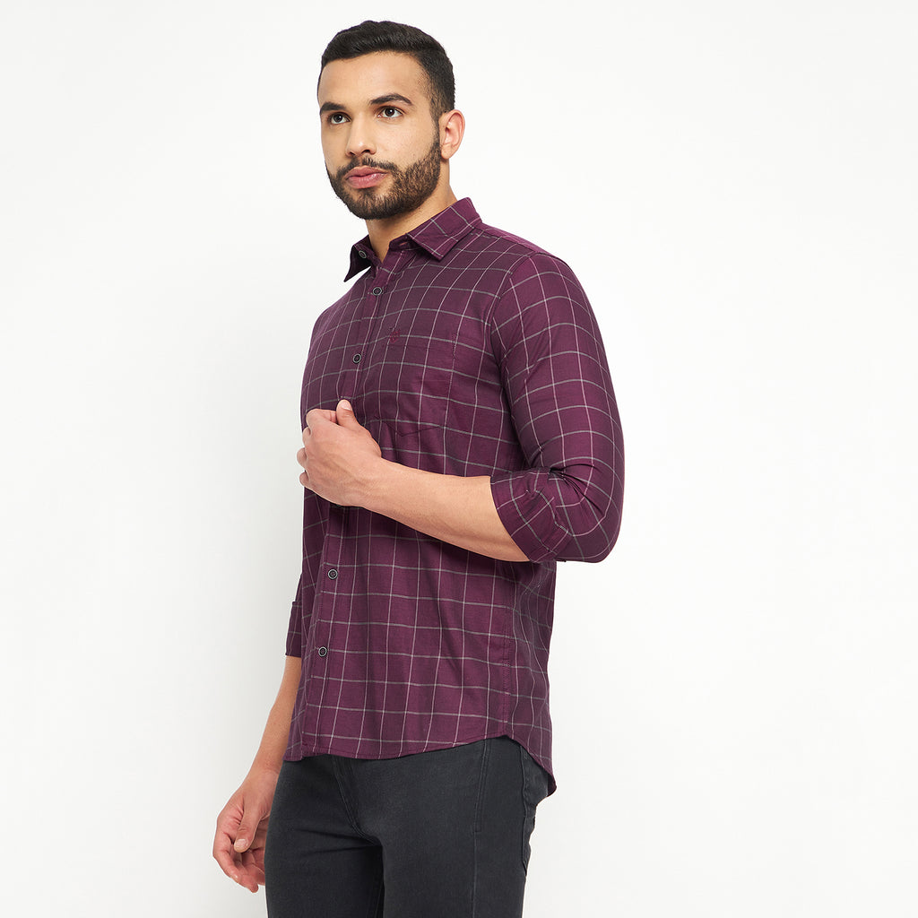 Duke Stardust Men Full Sleeve Cotton Shirt (SDO6CKL)