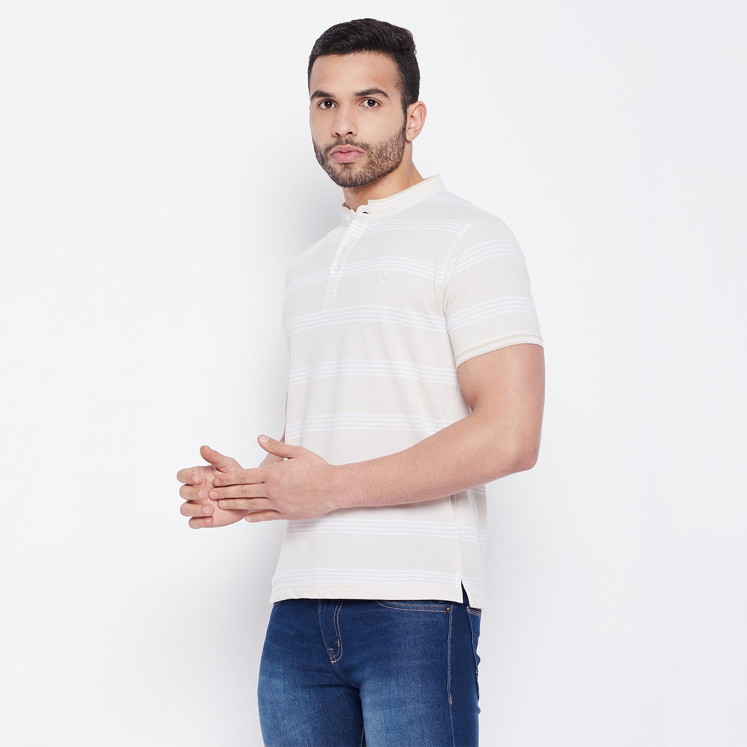 Duke Stardust Men Half Sleeve Cotton T-shirt (LF5838)