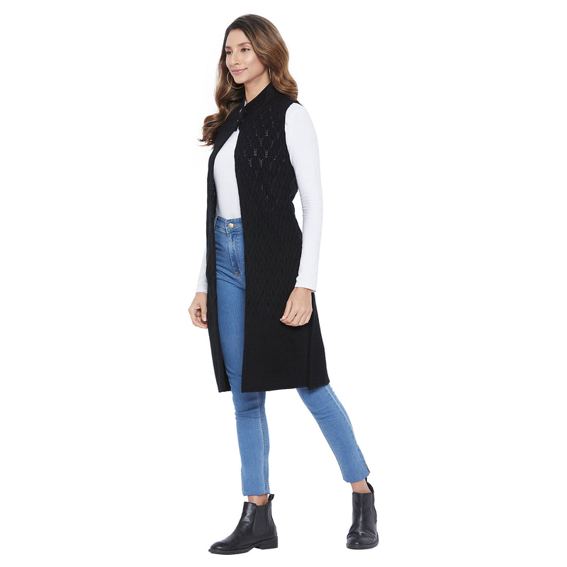 Duke Urban Women Sleeveless Shrug (SDS955)