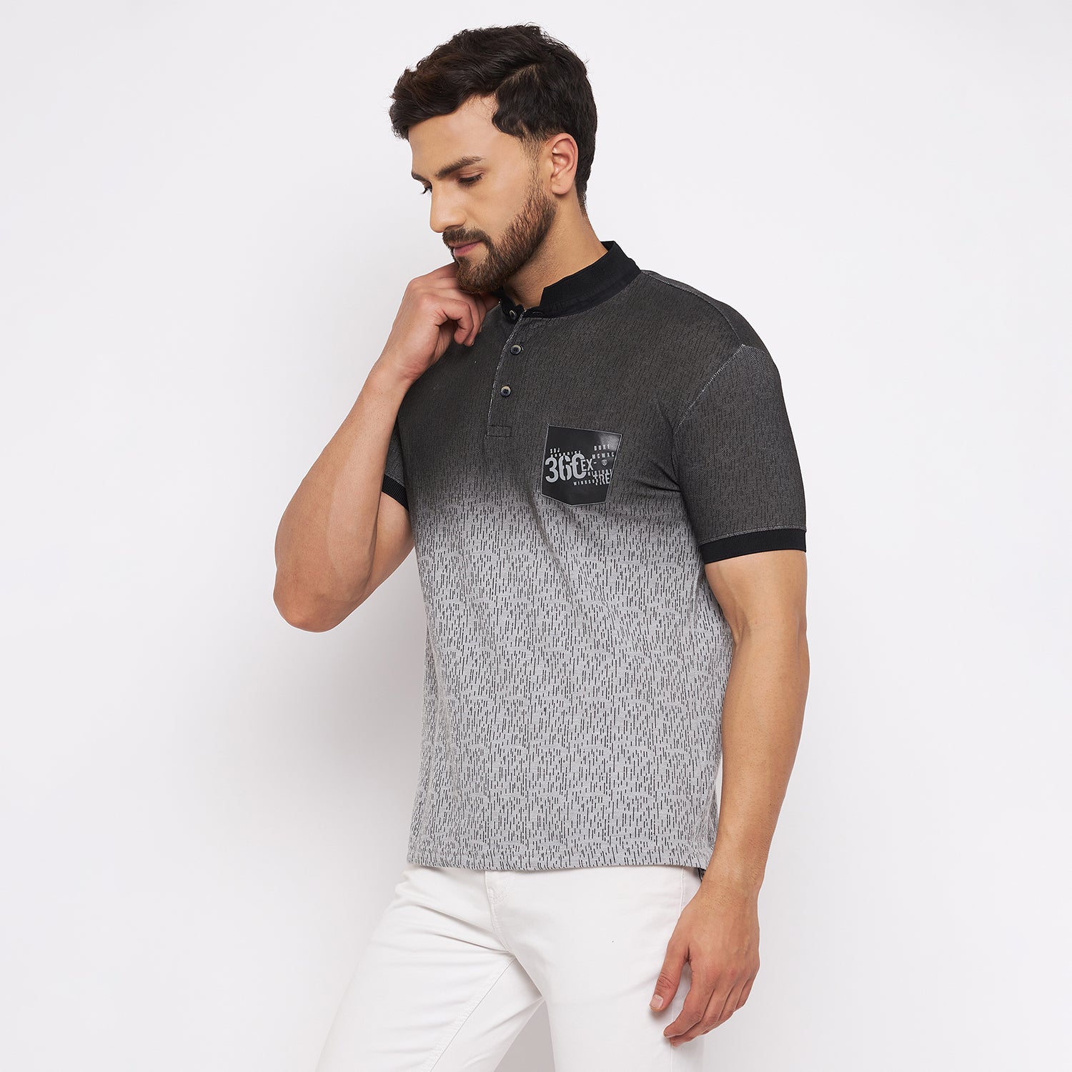 Duke Stardust Men Half Sleeve Cotton T-shirt (LF4963)